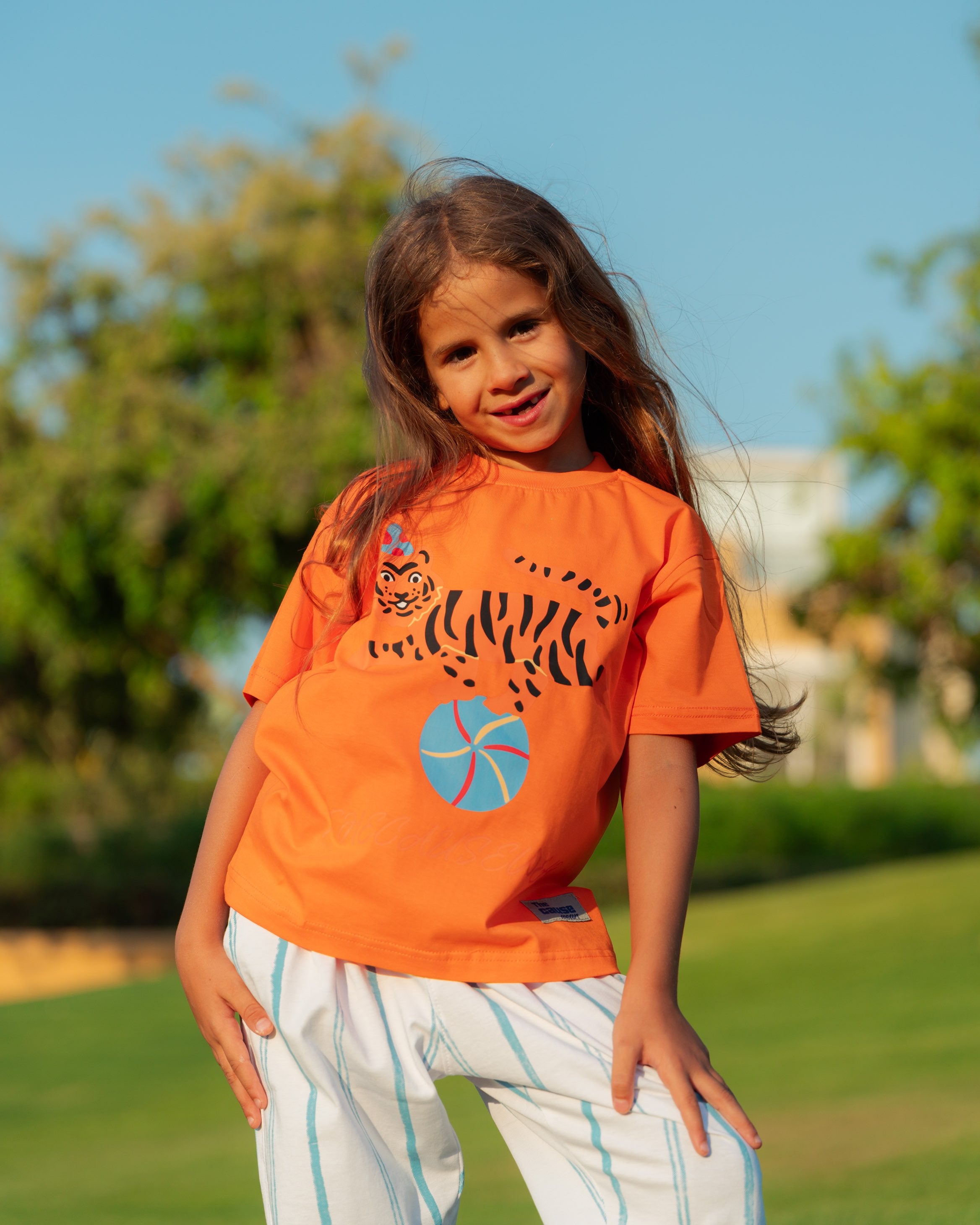 ORANGE TIGER T-SHIRT Main image