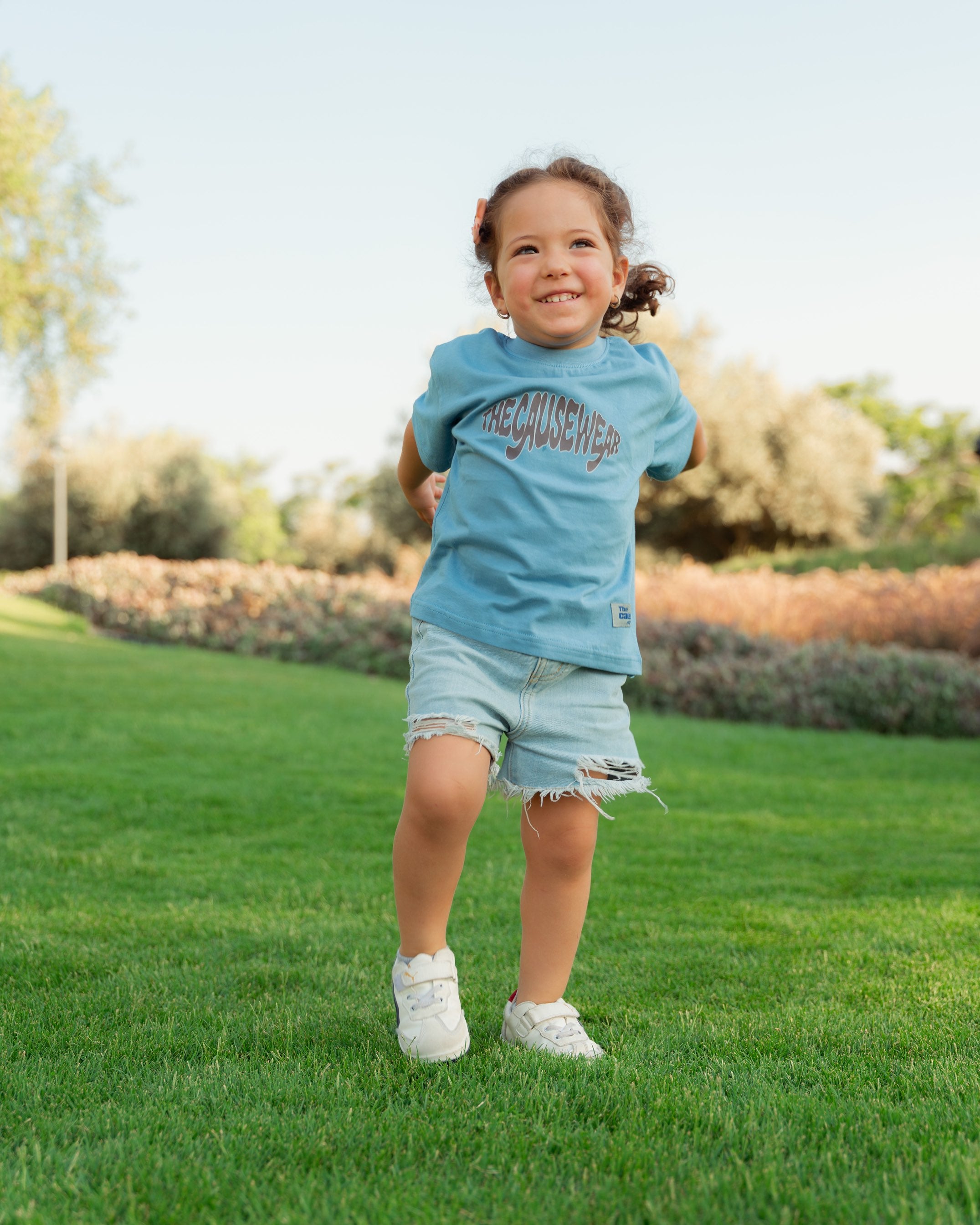 BABY BLUE BEACH VIBES T-SHIRT