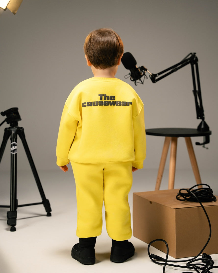 Yellow Melton Set