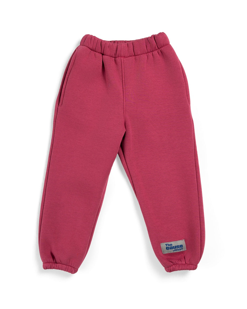 Maroon Pink Melton Set