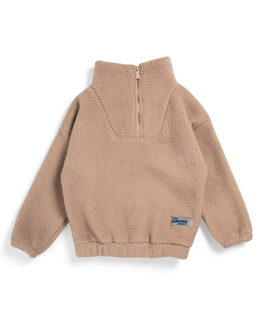 Beige Quarter-Zip
